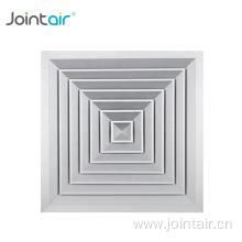 4 Way Supply Ventilation Square Ceiling Diffuser
